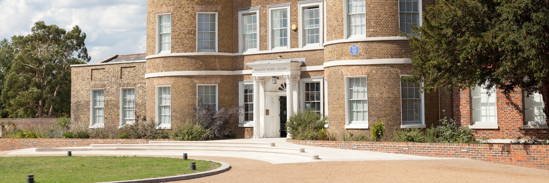 Walthamstow, UK - August 22, 2015: The William Morris Gallery is one of the finest examples of a Georgian house in Greater London.